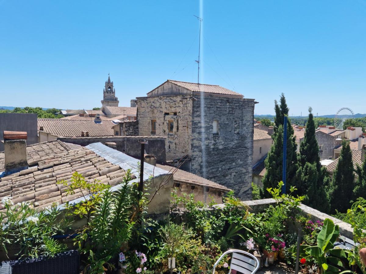شقة Un Nid Sur Les Toits Face Au Palais Des Papes أفينيون المظهر الخارجي الصورة